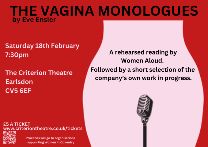 The Criterion Theatre Earlsdon Event Touring Production Vagina